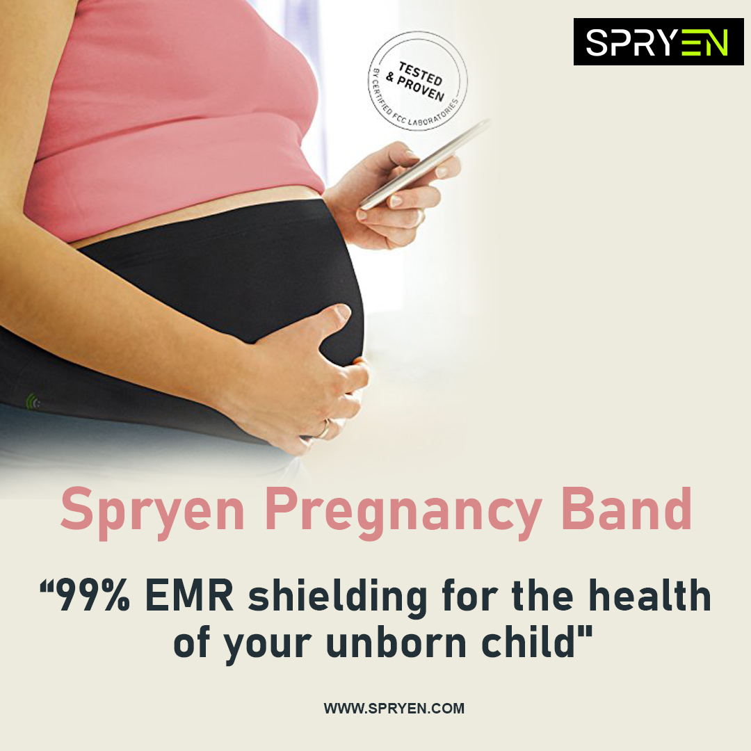 SpryenSolutions's tweet photo. Meet the Spryen Pregnancy Band 🛡️

 ✅Blocks up to 99% EMR
 ✅Breathable &amp; bump-friendly
 ✅Stylish, safe, doctor-reviewed

Perfect for tech-savvy moms who want peace of mind.💗

#PregnancyHealth #EMFProtection #Spreyen #TechSafety #DigitalParenting #SafePregnancy #maternity https://t.co/BcZG8NjODx