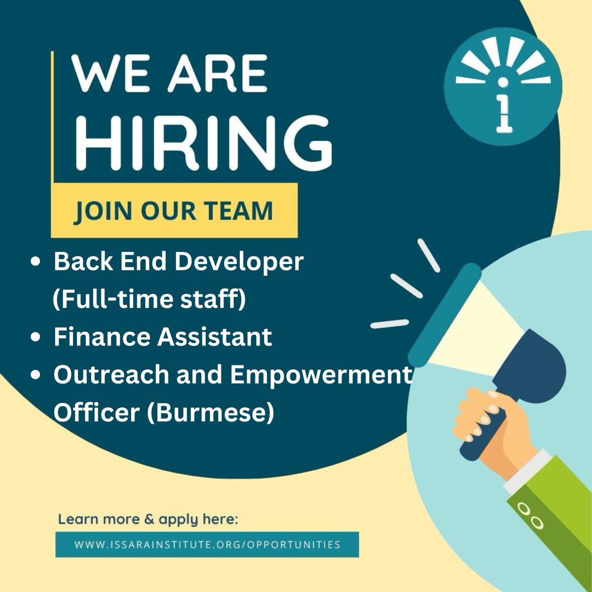 Issara Institute tweet media