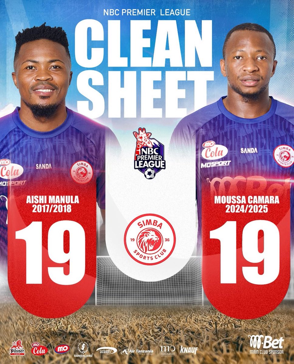GIVENALITY's tweet image. Tuko tayari kwa msimu wa 2025/26 na PinPin Camara 🧤
Record on record.