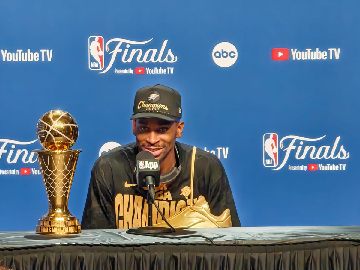 Shai Gilgeous-Alexander: “Esto se siente incluso mejor de lo que imaginaba” piratasdelbasket.net/shai-gilgeous-… a través de @piratasbasket
