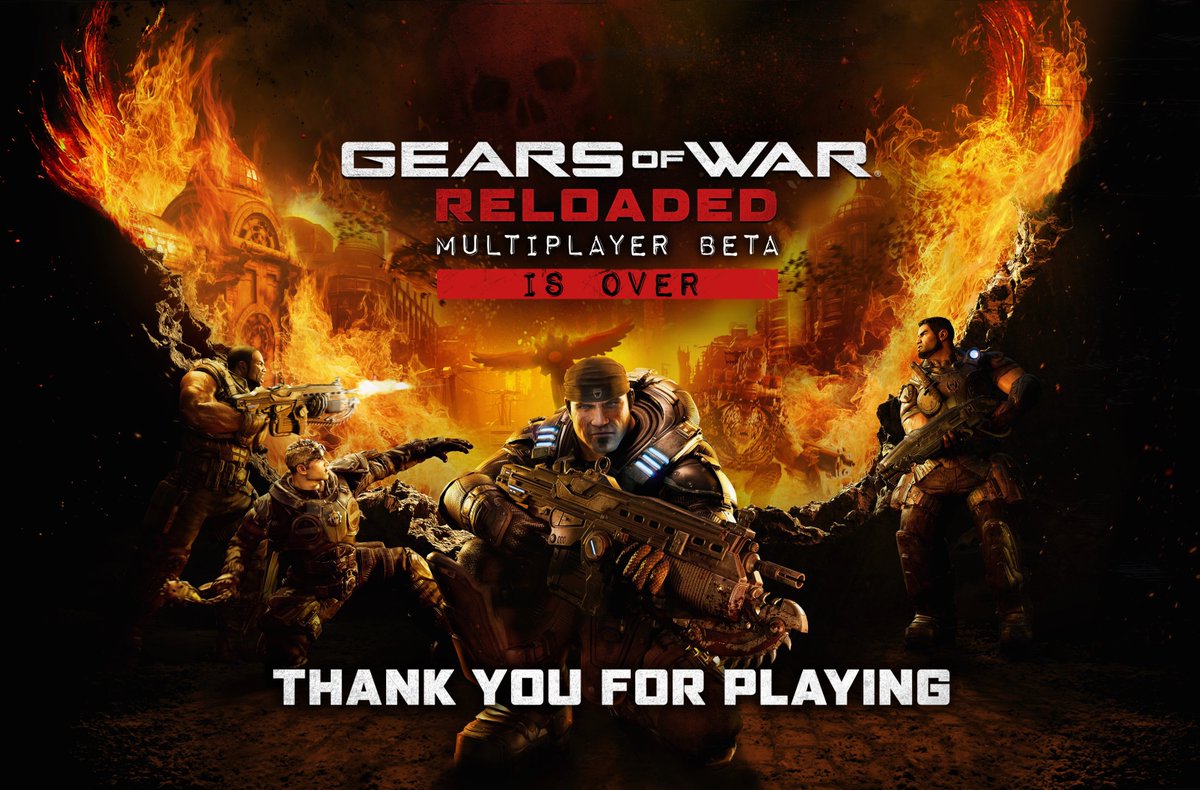 La beta de Gears of War: Reloaded ha terminado.

El juego completo estará disponible a partir del 26 de agosto de 2025.