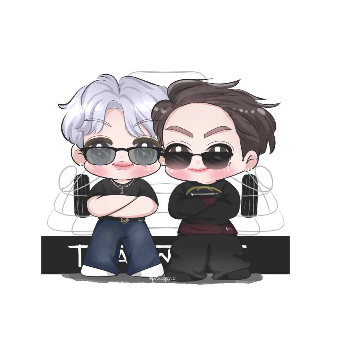 Pepi_gusso's tweet photo. 🐢🐍 #Jackbam

#jacksonpharrellcollaboration
#TEAMWANGdesign 
#TEAMWANGdesignXBillionaireBoysClub
#LVMenSS26 #LouisVuitton @LouisVuitton #BamBam @BamBam1A
#JacksonWang @JacksonWang852 https://t.co/tMhoPfacjW