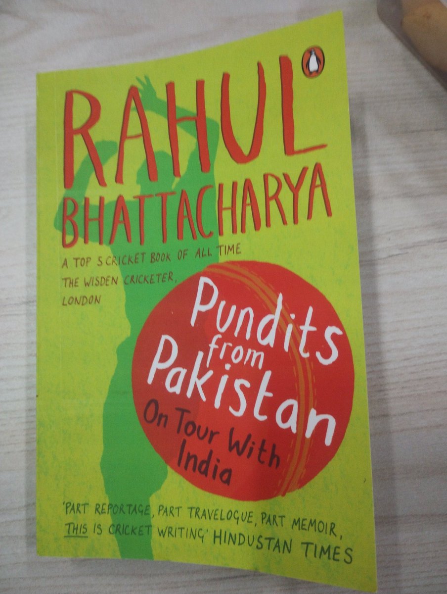Adman (@adman_i) on Twitter photo 20 years late, but what a joyous read with glorious prose.
Cricket, travelogue, national identity and rivalry all rolled in one.
Thanks to <a href="/kbalakumar/">K Balakumar</a> for the recco. 20 years late, but what a joyous read with glorious prose.
Cricket, travelogue, national identity and rivalry all rolled in one.
Thanks to <a href="/kbalakumar/">K Balakumar</a> for the recco.