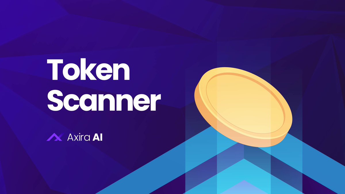 Vichi_0000's tweet photo. 5/9 🔍 Need insights into tokens before investing? Axira AI Scanner has got you covered! Get real-time data and smart analysis on any token contract. #TokenScanner #DYOR https://t.co/JzH4ERP7ca