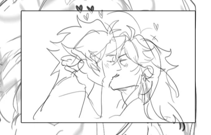 i wanted to get it done before national kiss day is over but it will have to be tomorrow. phainon gets his chuchu 