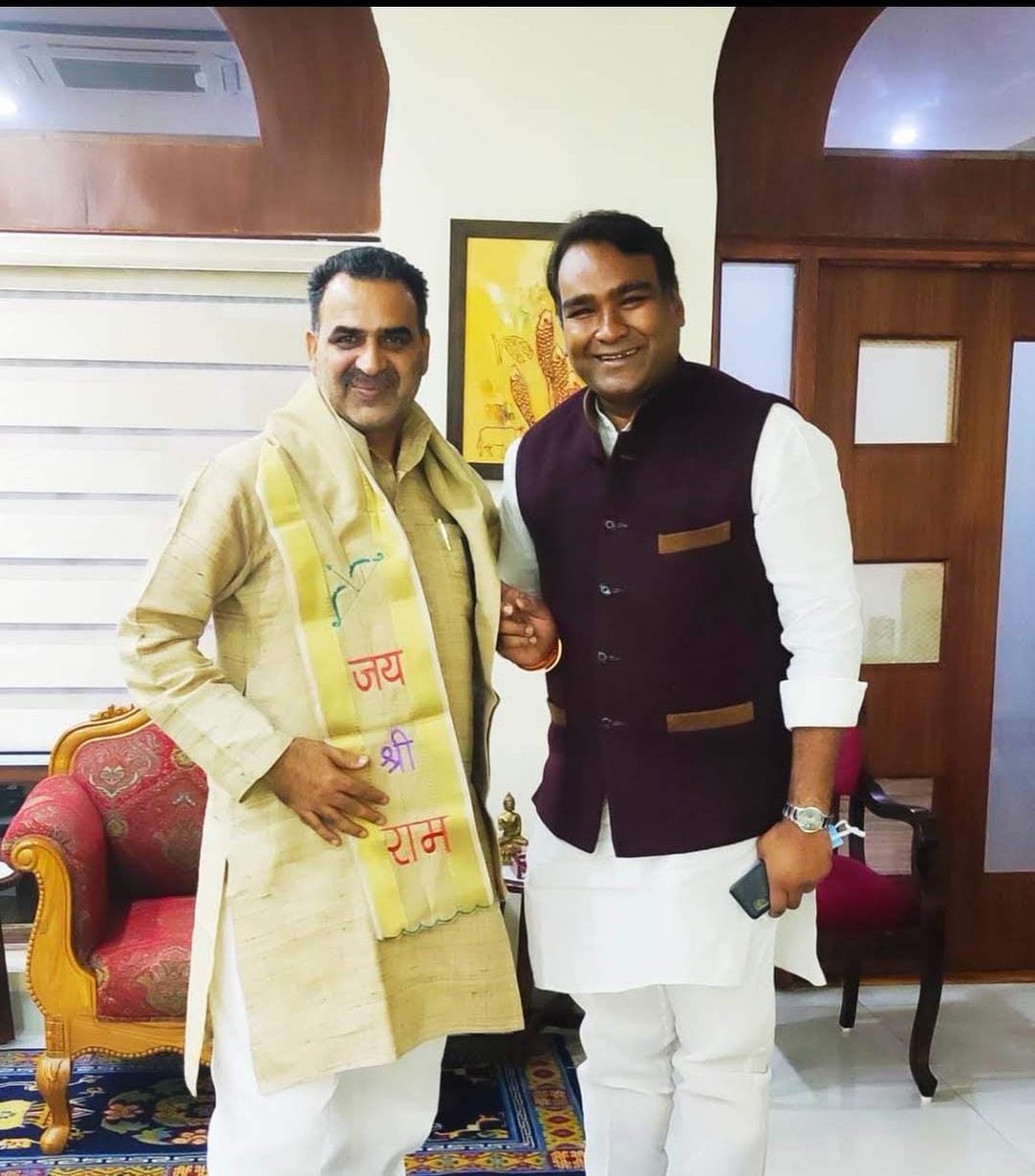 पूर्व केंद्रीय मत्स्य पालन, पशुपालन और डेयरी राज्‍य मंत्री भारत सरकार डॉक्टर संजीव कुमार बलियान जी को उनके जन्मदिवस की हार्दिक शुभकामनाएँ।

मैं मर्यादा पुरूषोत्तम श्री राम से आपके स्वस्थ, मंगलमय और दीर्घायु जीवन की कामना करता हूँ।

#SanjeevBaliyan #Birthday