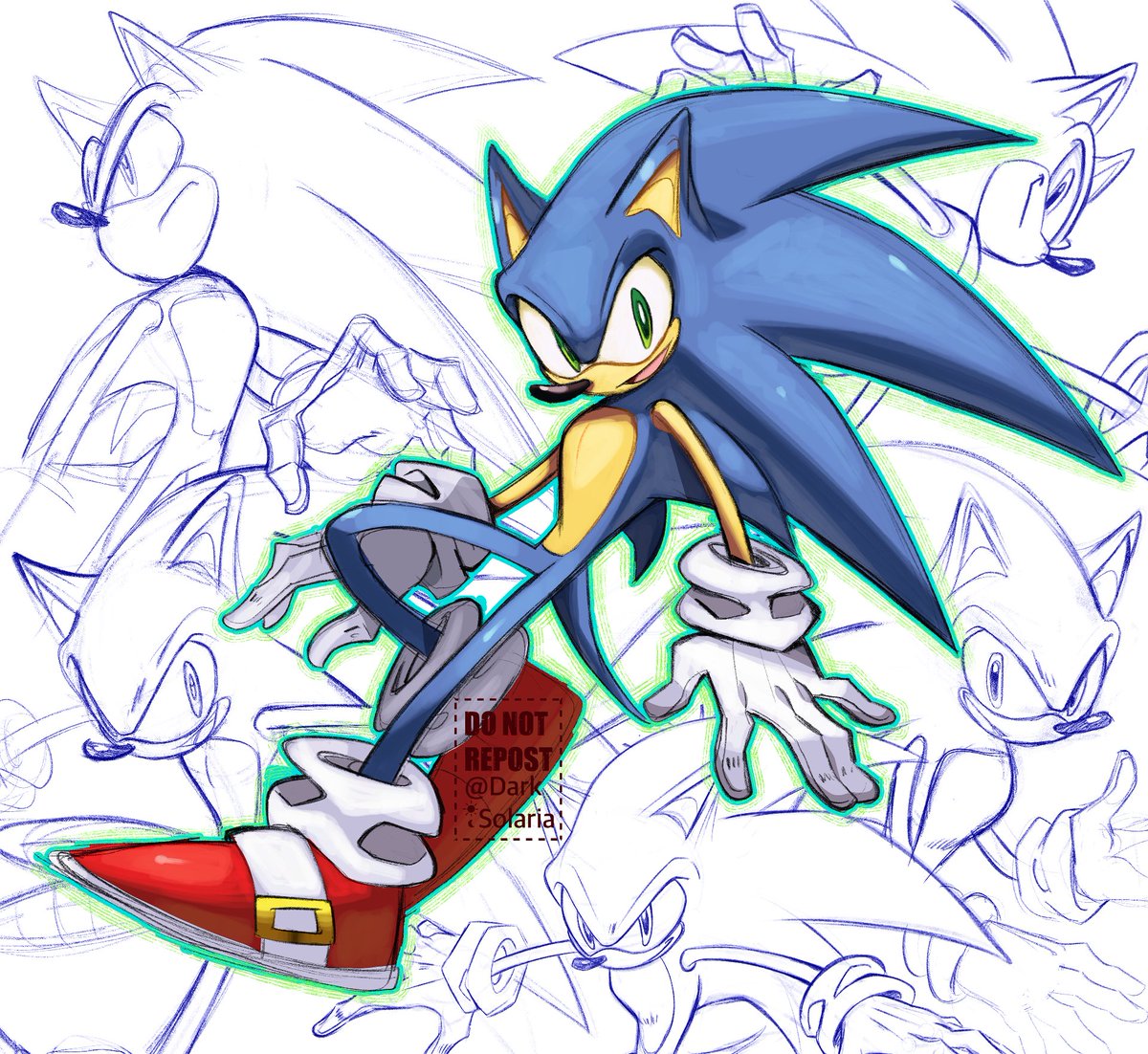 DarkSolaria's tweet image. #SonicTheHedgehog 💙💙💙
