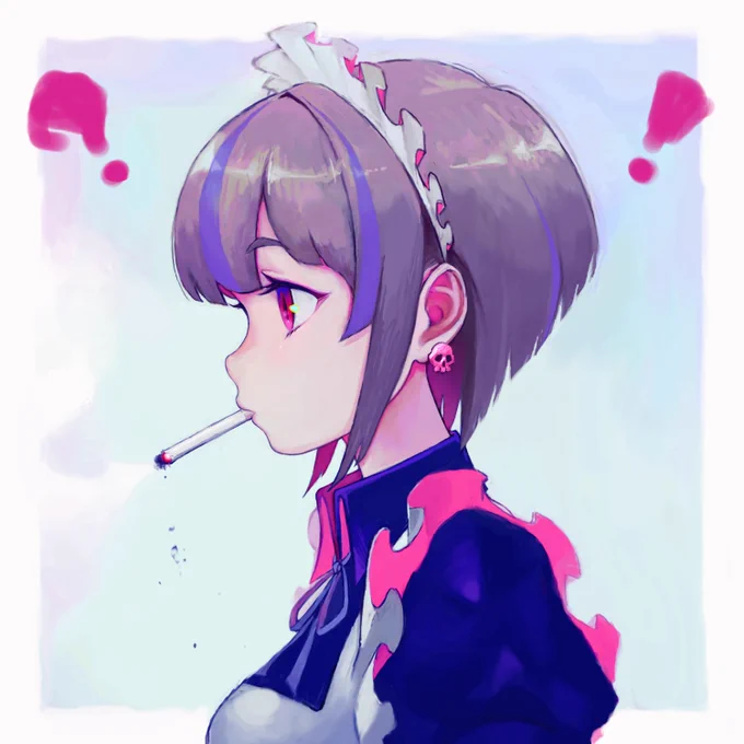 時間が少し空いたんで、らくがき。
