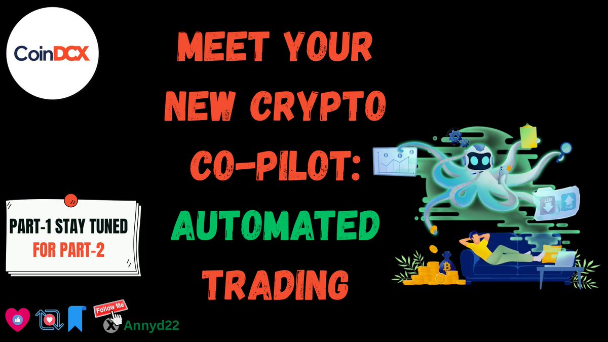 Trading crypto while sipping chai?

Now you can 🧋 automated trades on <a href="/CoinDCX/">CoinDCX : India Ka Crypto Coach</a>, where the bot does the work so you don’t have to.

#CoinDCXCollective #AutoTrade #CryptoTools
