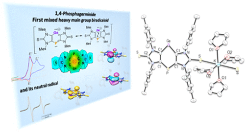 bhkenlo's tweet photo. 1,4-Phosphagermines: An Anionic 6π-heteroaromatic Biradicaloid and a Persistent π-Delocalized Radical  https://t.co/c3ghau7TRX Brehm, Boeré, Frontera, Streubel, and co-workers @InorgChem #1_4_phosphagermines #anionic6π #biradicaloid #π_delocalized #radical #DFT #EC #ChemOx #EPR https://t.co/Soi8egx3nU