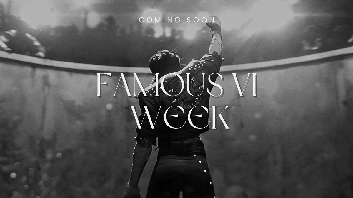 She's a rock star. A model. An athlete.
She can be anything you want her to be in the upcoming week of Famosa Vi.
We'll bring you news soon.
#FamousVi