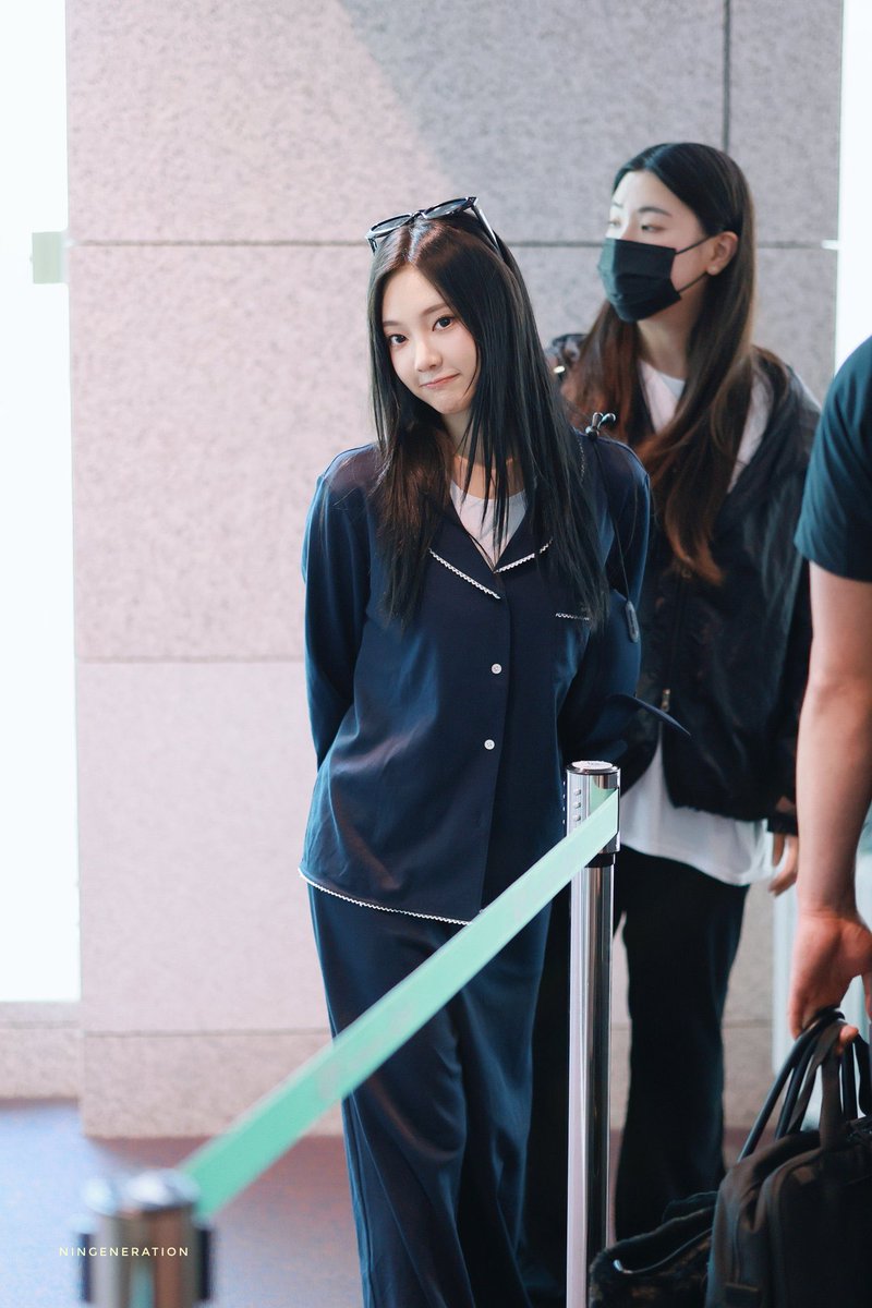 ningie so ready for this long flight wearing her pjs my little meowww meowww