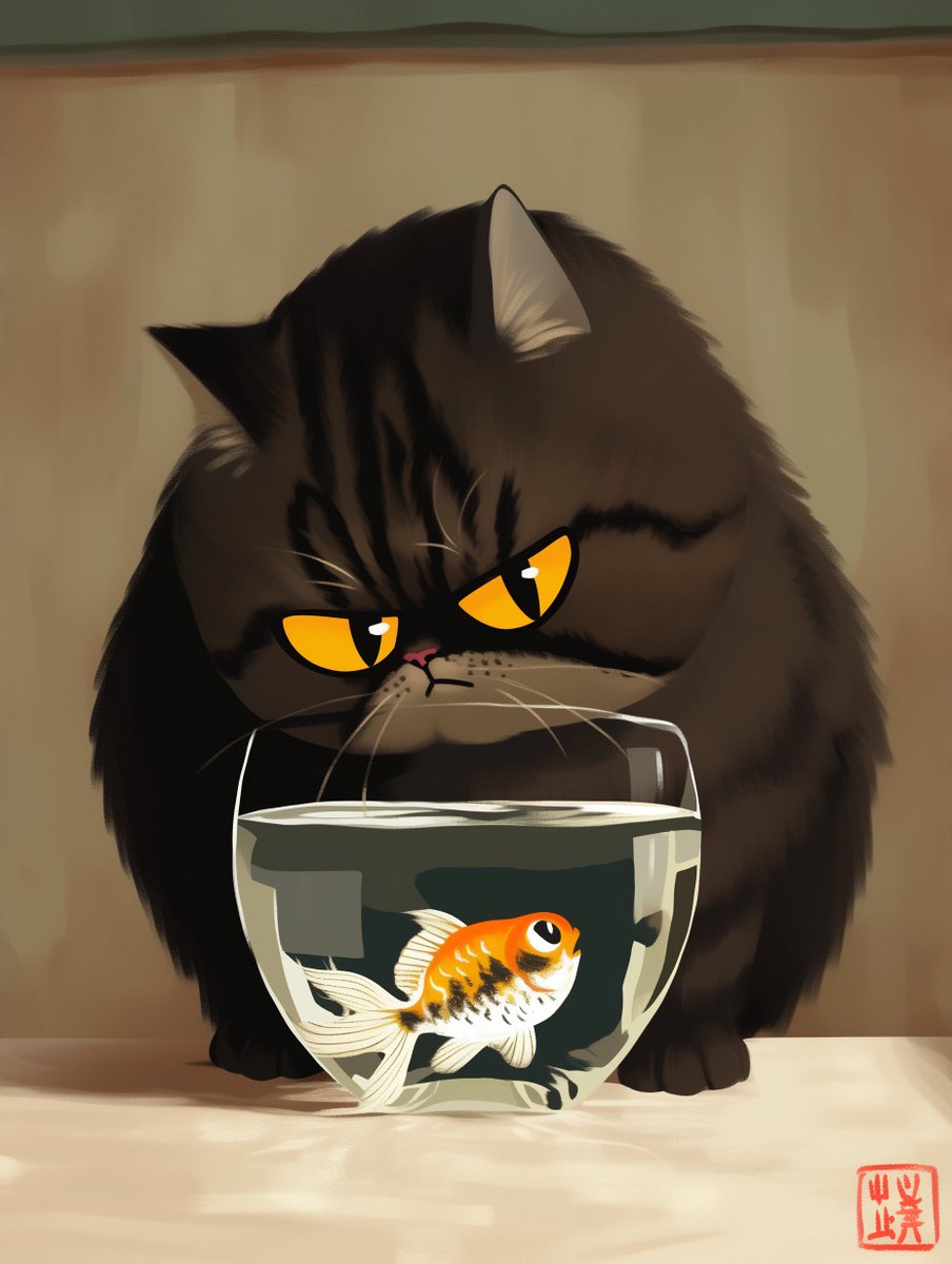 金魚と猫 ガチャガチャ】猫と金魚【キタンクラブ】開封&レビューします