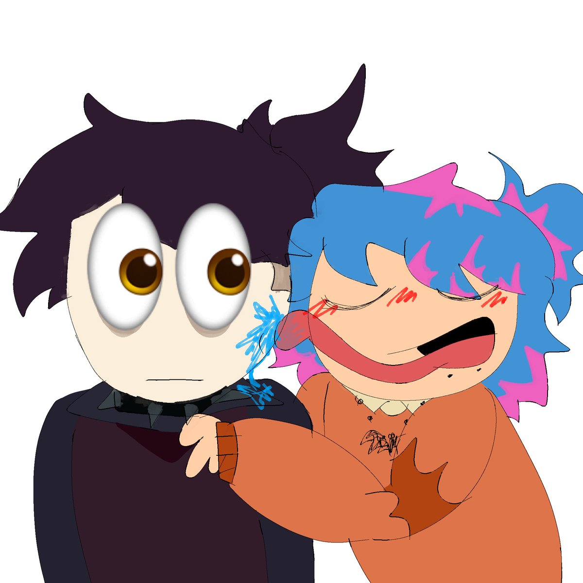 PicoDePineapple's tweet photo. TRISTYLER ART FOR THE GAY FAGGY WAGGY I HATE THEM #TRISTYLER #TRIS #TYLER #GAYPEOPLE #THOSEWHO #MANGO @TRISTYLER @TRISTAN @TYLER #VIRALCITY https://t.co/9qVG9psn5z
