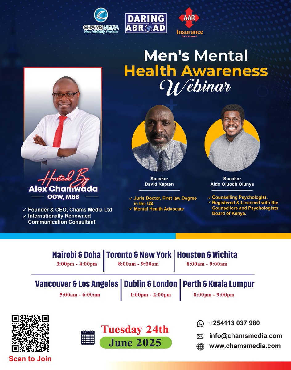 AlexChamwada OGW, MBS (@alexchamwada) on Twitter photo Spare time, join this crucial webinar <a href="/AAR_Insurance/">AAR Insurance</a> <a href="/JustineKKosgei/">Justine Kosgei ⛳️</a> <a href="/ChamsMedia/">Chams Media</a> <a href="/ChamsAdventures/">Chams Adventures</a> <a href="/ChamsLodwar/">Chams Media Lodwar</a> <a href="/RickOkinda/">Rick Okinda</a> Spare time, join this crucial webinar <a href="/AAR_Insurance/">AAR Insurance</a> <a href="/JustineKKosgei/">Justine Kosgei ⛳️</a> <a href="/ChamsMedia/">Chams Media</a> <a href="/ChamsAdventures/">Chams Adventures</a> <a href="/ChamsLodwar/">Chams Media Lodwar</a> <a href="/RickOkinda/">Rick Okinda</a>