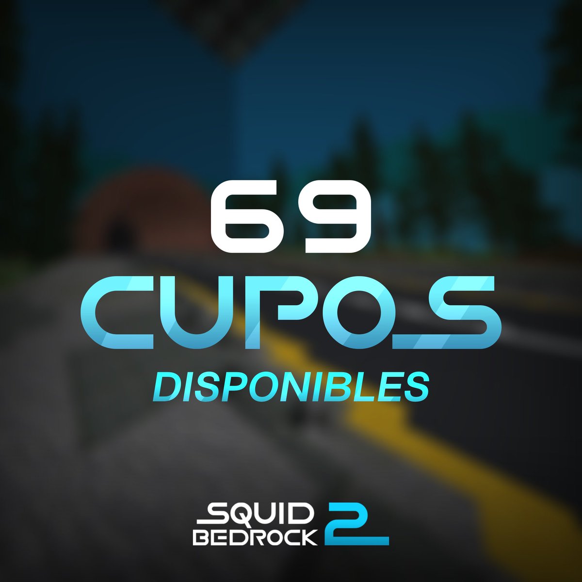 ¡Solo quedan 69 cupos para Squid Bedrock 2!
¿A qué esperas para unirte a esta experiencia única?

RT, dale like y comenta para no quedarte fuera. 🙌