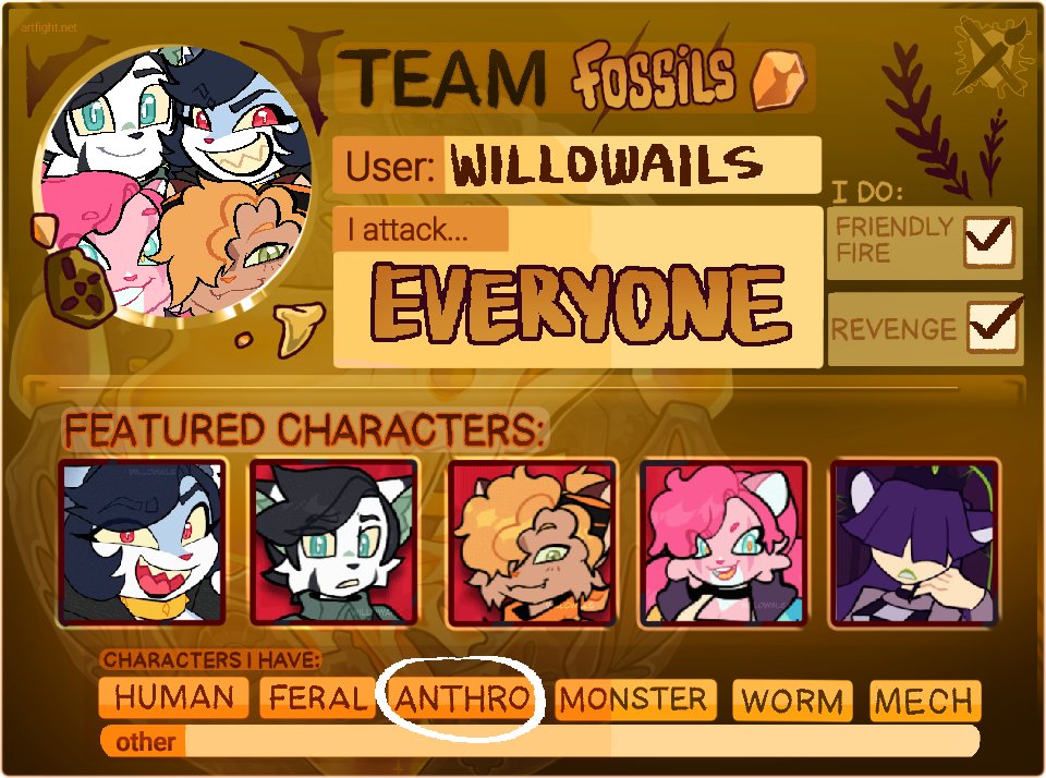 Willowails's tweet image. I'm participating in artfight this year!!!!!! artfight.net/~Willowails #artfight2025