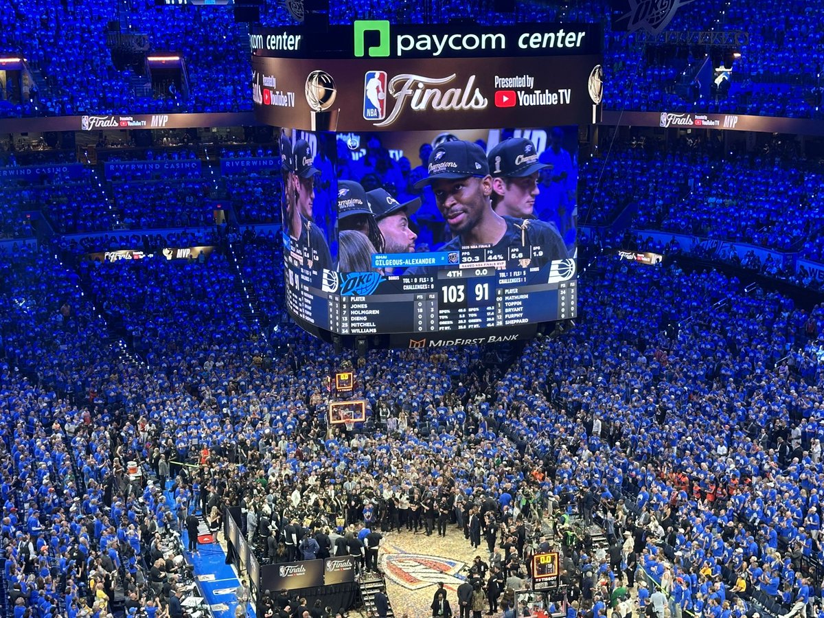 CyndiMunsonOK's tweet photo. 2025 NBA MVP &amp; NATIONAL CHAMPIONS!!!!⚡️⚡️⚡️🏆 https://t.co/blopSwKVCz