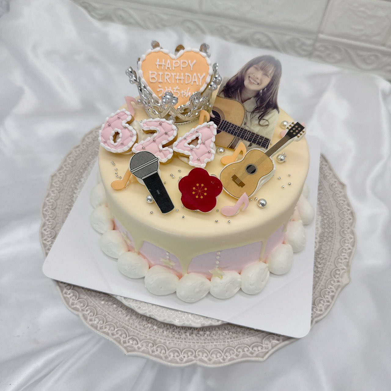 喫茶こせん日記:ゆいちゃんのお誕生日ケーキ♪