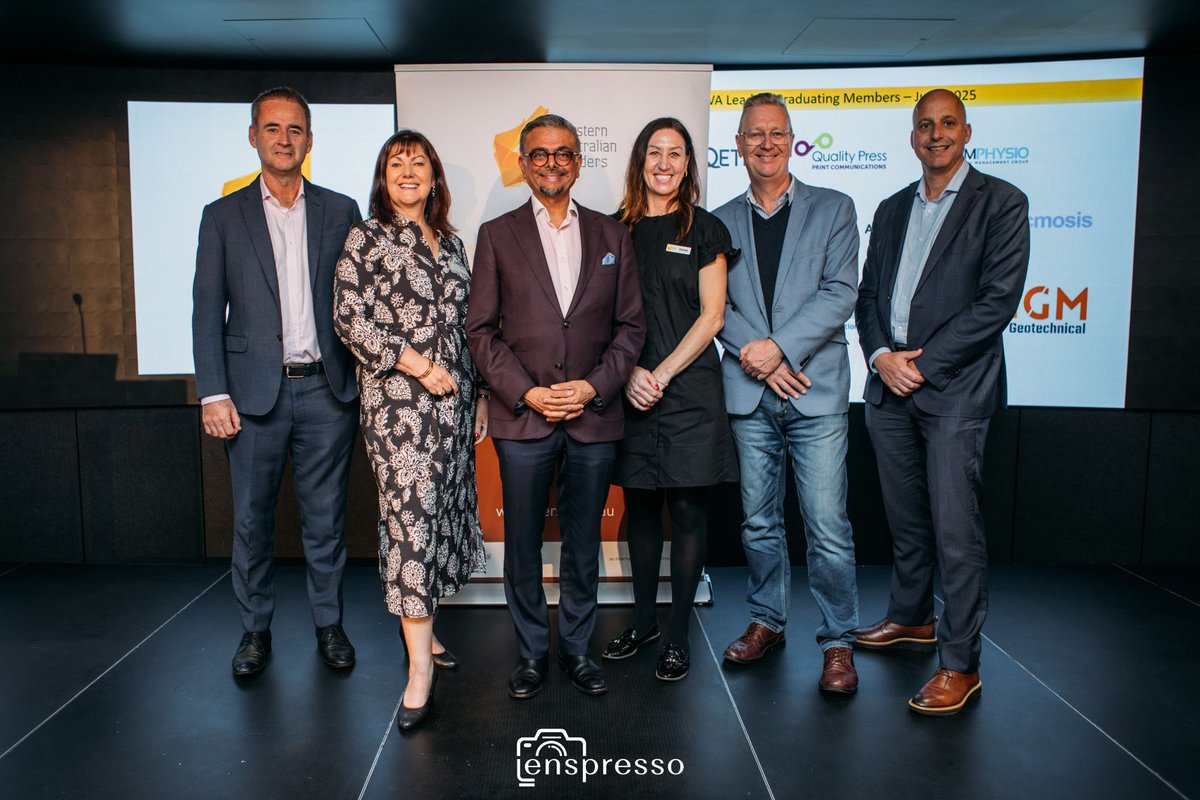 waleaders's tweet photo. Last week we celebrated several member companies graduating from their first year in the WA Leaders program 🎉 

Congratulations to all of our graduates and for an incredible mid-year graduation event! 🥂 

#midyeargraduation #perthgraduation #perthevent #perthevents https://t.co/pMZSOnJ35M