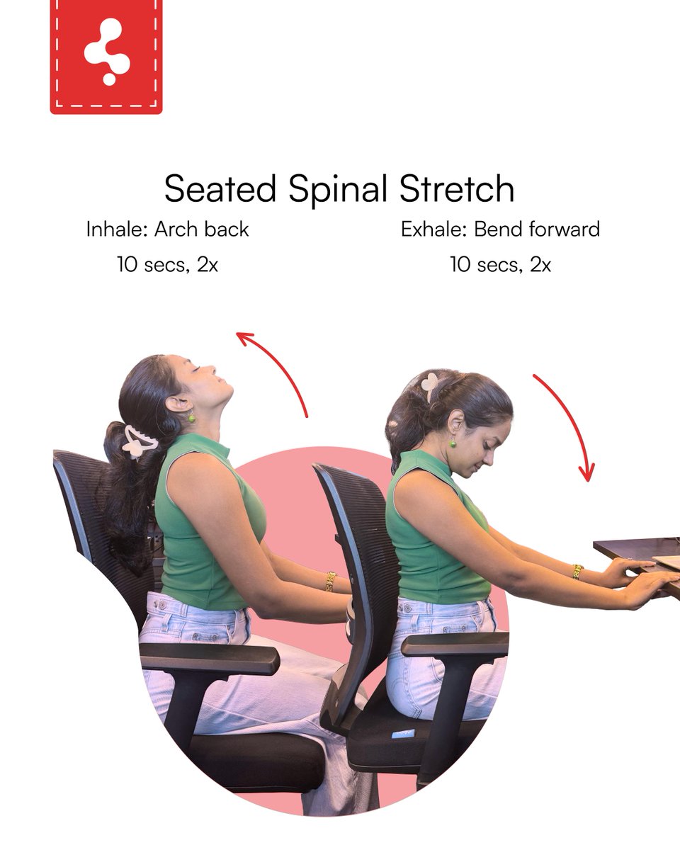 BrandixLanka's tweet image. We believe prioritizing well-being is key to productivity, both at work &amp;amp; in life. This #InternationalYogaDay, here are some simple, mindful movements to practice at your desk to reset your body &amp;amp; recharge your mind.  

#Brandix #InspiredSolutions #WorkplaceWellness