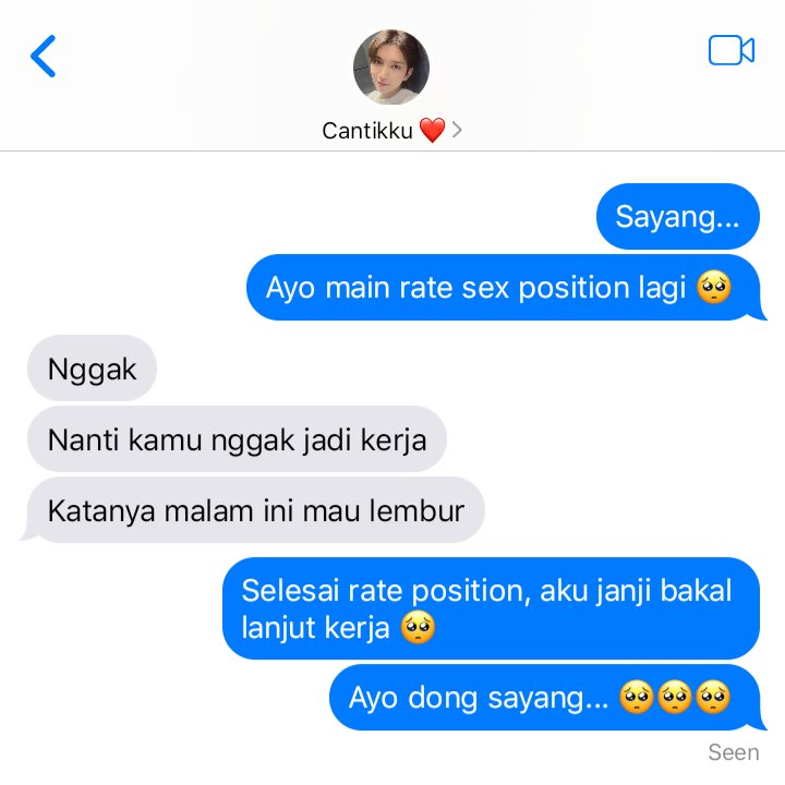 𝓡𝓮𝓷𝓮𝓫𝓮𝓮 ʚ🍓ɞ (@renebee__) on Twitter photo Part of "𝓗𝓸𝔀 𝓣𝓸 𝓕𝓲𝓷𝓭 𝓜𝔂 𝓞𝓶𝓮𝓰𝓪"
Rate sex position (part 2)
Padahal Mas Seokmin bawa pulang kerjaannya biar bisa lembur kerja di rumah. Tapi pas mau kerja, Mas Seokmin malah...
⋆。‧˚ʚ •••SeokSoo/KyeomShu••• ɞ˚‧。⋆
《ABO AU》 by <a href="/renebee__/">𝓡𝓮𝓷𝓮𝓫𝓮𝓮 ʚ🍓ɞ</a> Part of "𝓗𝓸𝔀 𝓣𝓸 𝓕𝓲𝓷𝓭 𝓜𝔂 𝓞𝓶𝓮𝓰𝓪"
Rate sex position (part 2)
Padahal Mas Seokmin bawa pulang kerjaannya biar bisa lembur kerja di rumah. Tapi pas mau kerja, Mas Seokmin malah...
⋆。‧˚ʚ •••SeokSoo/KyeomShu••• ɞ˚‧。⋆
《ABO AU》 by <a href="/renebee__/">𝓡𝓮𝓷𝓮𝓫𝓮𝓮 ʚ🍓ɞ</a>