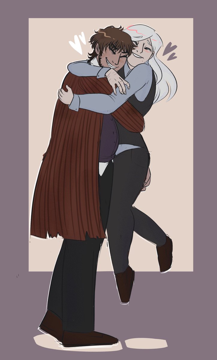 shocking news: i miss them so bad. clearly they missed each other too