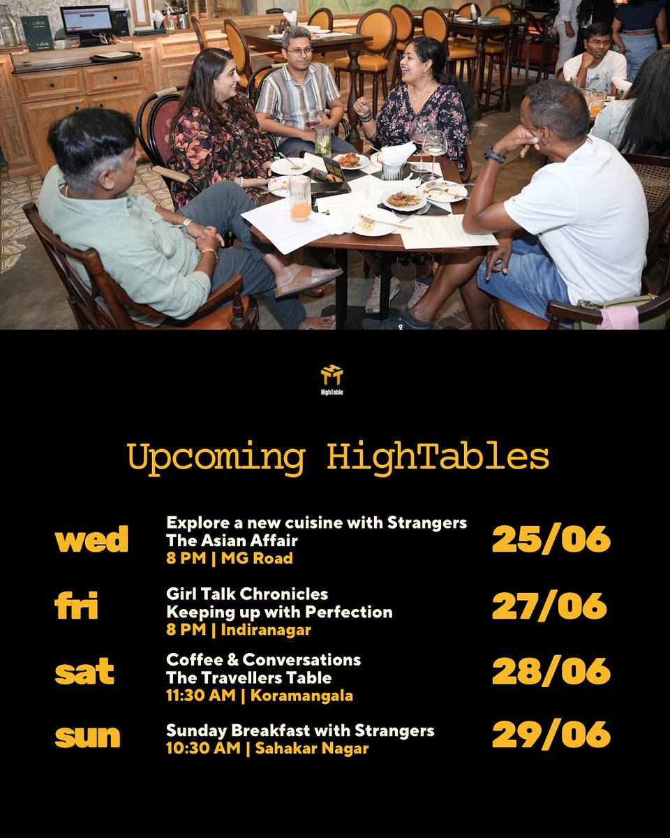 HighTable IRL tweet media