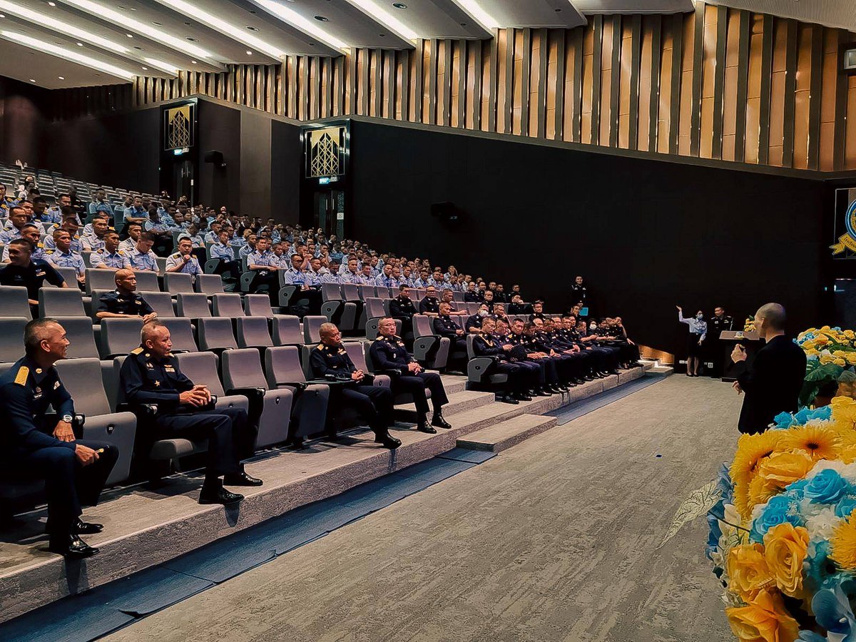 EOSORBIT's tweet photo. On June 12, 2025, Mr. Supiti Buranawattanachoke, Chairman of EOS Orbit, was invited as a keynote speaker at the Annual Research Horizons Seminar 2025, held at the Navaminda Kasatriyadhiraj Royal Thai Air Force Academy.

His talk, titled
“Start-up Thai to Space” explored the evolution of Thailand’s emerging NewSpace industry.

He shared EOS Orbit’s journey — from a homegrown space tech start-up to a satellite developer — and highlighted how research, when strategically supported, can fuel national aerospace advancement.

The session attracted strong engagement from cadets, faculty, government representatives, and academic researchers, reflecting growing interest in building a sovereign, innovation-driven space ecosystem in Thailand.

“Space is no longer beyond reach — it’s the next strategic domain for nations ready to lead through technology.”

#EOSOrbit #StartUpThai #SpaceTech #NewSpaceThailand #SupitiBuranawattanachoke #TechForThailand #AerospaceInnovation #ResearchToOrbit #DefenseInnovation #LEOSatellites