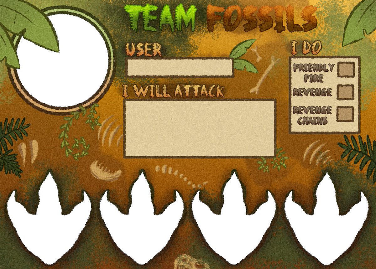 Lune_Cider's tweet photo. Artfight 2025 profile templates finished!

🦴Team Fossils vs Crystals💎
Comes in PSD, PNG, &amp; MDP

Download:
https://t.co/YwctSlLm9e

#artfight2025 #artfight  #artfightteamfossils #Artfightteamcrystals https://t.co/Gjs6xoQc05
