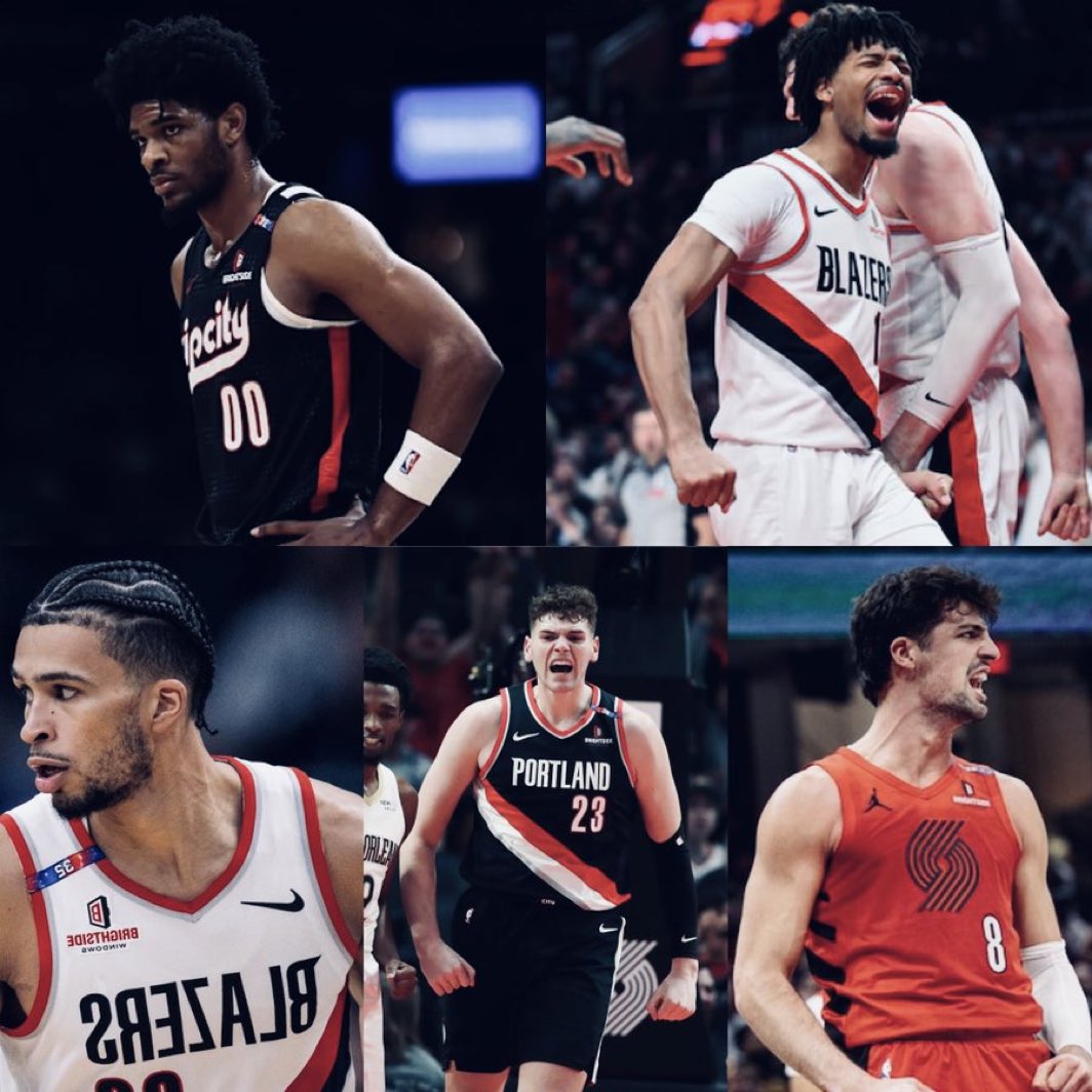 Your 2026 NBA Champions… the PORTLAND TRAIL BLAZERS!!” 🏆