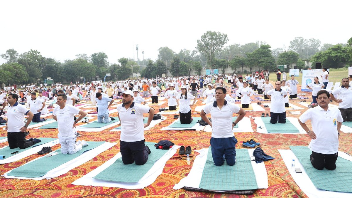 IdyJammu's tweet photo. IDY 2025 Jammu and Kashmir  @mdniy @ayush https://t.co/dIwWbIglRa