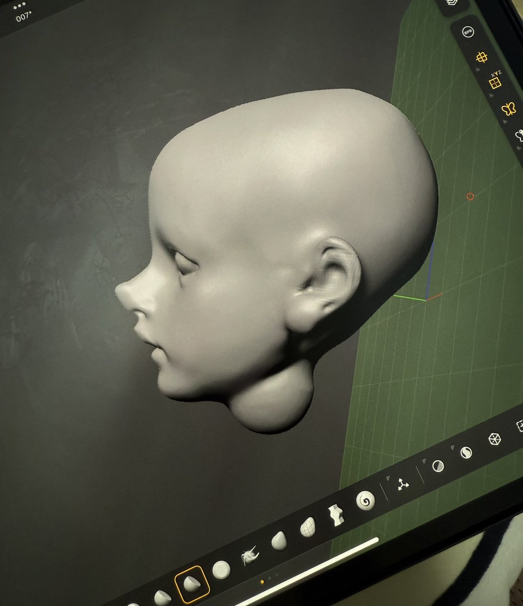 ニンフィ修正中\_へ(´-｀；)カタカタ