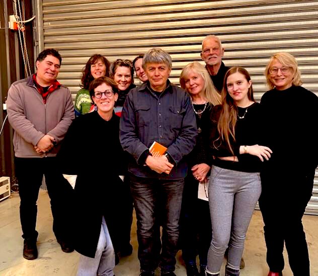 Linda Collins (@lindacwrite) on Twitter photo Writers at last night’s Otepoti Dunedin launch of groundbreaking bilingual collection,Poto/Shorts, published by <a href="/masseyunipress/">Massey Uni Press</a>. They include David Eggleton (front) flanked by Lynley Edmeades, Claire Beynon, Lola Elvy (me next to her);left, Robert Sullivan. #dunedincityoflit Writers at last night’s Otepoti Dunedin launch of groundbreaking bilingual collection,Poto/Shorts, published by <a href="/masseyunipress/">Massey Uni Press</a>. They include David Eggleton (front) flanked by Lynley Edmeades, Claire Beynon, Lola Elvy (me next to her);left, Robert Sullivan. #dunedincityoflit