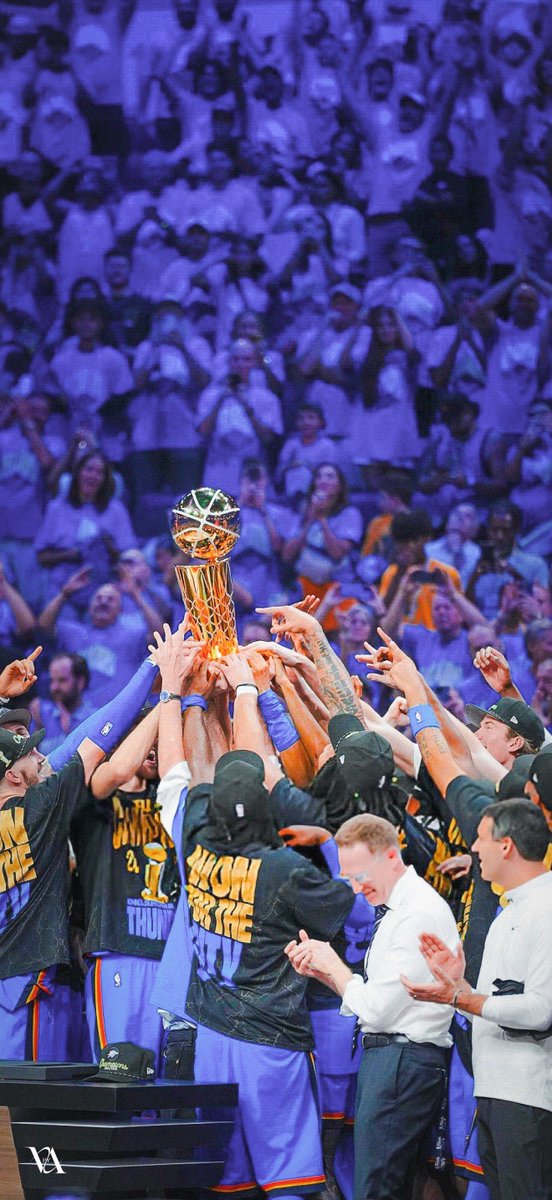 Oklahoma City Thunder Championship Wallpapers edited by me on phone 🎨📲

<a href="/okcthunder/">OKC THUNDER</a> / #ThunderUp 

Likes 💙🧡 and Reposts ♻️ would be much appreciated 🫶🏼