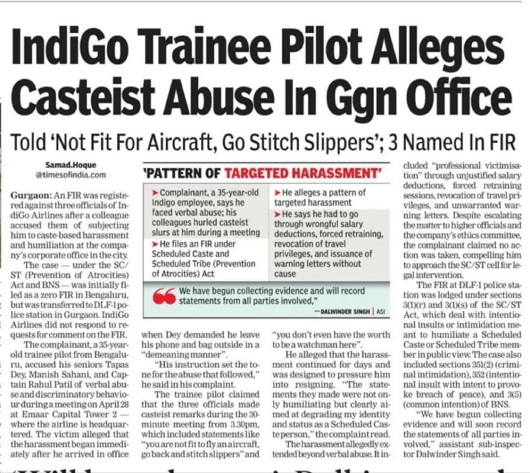 Indian corporates are stinking casteist lot…