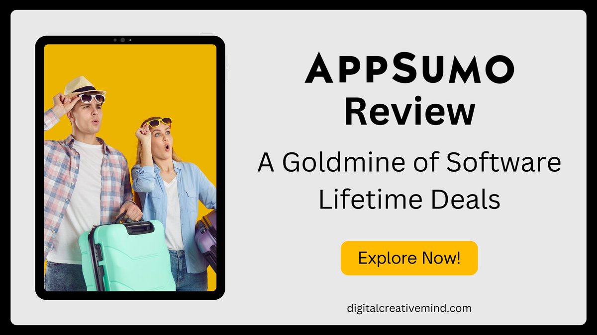 Looking for incredible deals on software/tools? Click here: bit.ly/DCM-ASR

If you are a content creator, entrepreneur, or freelancer, who wants to acquire valuable digital tools without the recurring monthly subscription costs. This #AppSumo🌮 Review is for you🎉🎊.