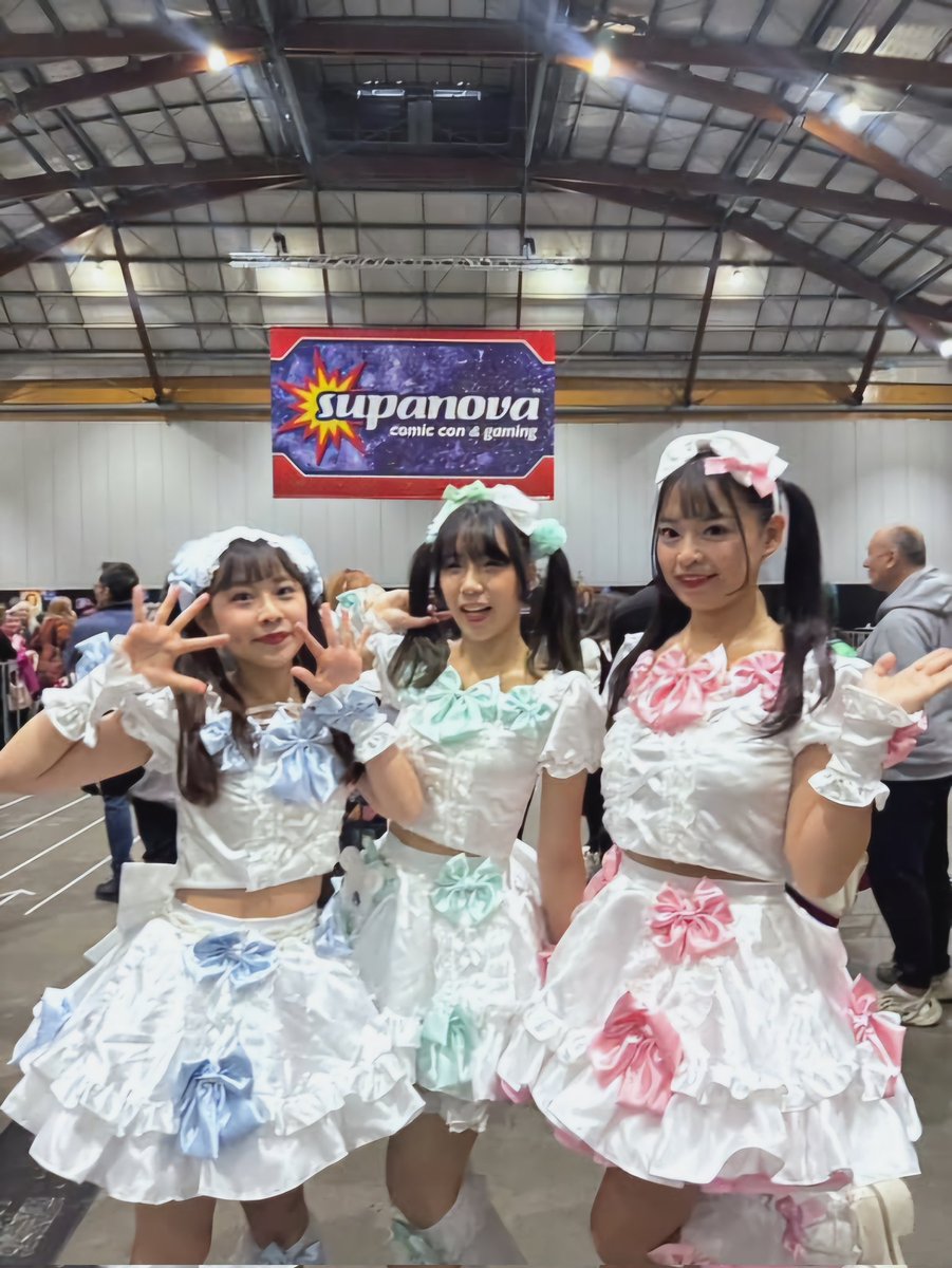 🍰 Supanova Sydney 🍰

Thank you to everyone who came to see on at @supanovaexpo on Saturday!
It was all our first time at Supanova so we spent lots of time exploring and enjoying the con!
Thanks for having us!

🍰 21.06.2025 🍰