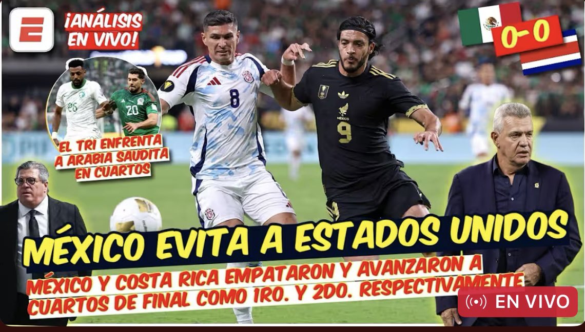 Elizabeth Patiño (@eli_pato) on Twitter photo Estamos en el post <a href="/miseleccionmx/">Selección Nacional</a> , neta que cerramos de muy buena manera este día.
Acá el link
youtube.com/live/O8V2-UhNg… Estamos en el post <a href="/miseleccionmx/">Selección Nacional</a> , neta que cerramos de muy buena manera este día.
Acá el link
youtube.com/live/O8V2-UhNg…