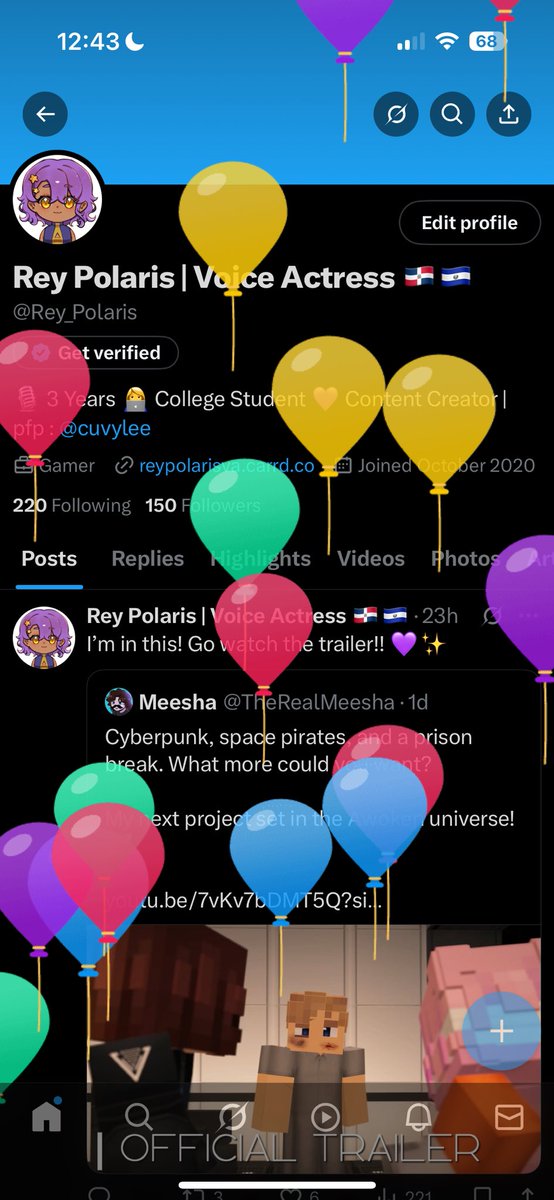 Rey_Polaris's tweet image. Itβs my birthday πβ¨
