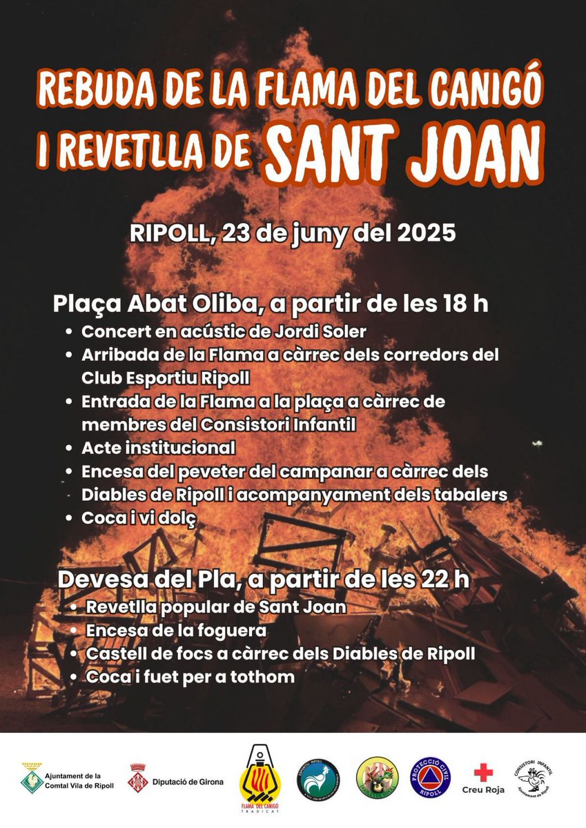 Sílvia Orriols (@orriolsderipoll) on Twitter photo Mentre l'Ajuntament de Manresa fa brases halal, l'Ajuntament de Ripoll us convida a coca, vi dolç i fuet...
I tu?
Qui vols que governi la teva vila o ciutat?😉
#SalvemCatalunya Mentre l'Ajuntament de Manresa fa brases halal, l'Ajuntament de Ripoll us convida a coca, vi dolç i fuet...
I tu?
Qui vols que governi la teva vila o ciutat?😉
#SalvemCatalunya