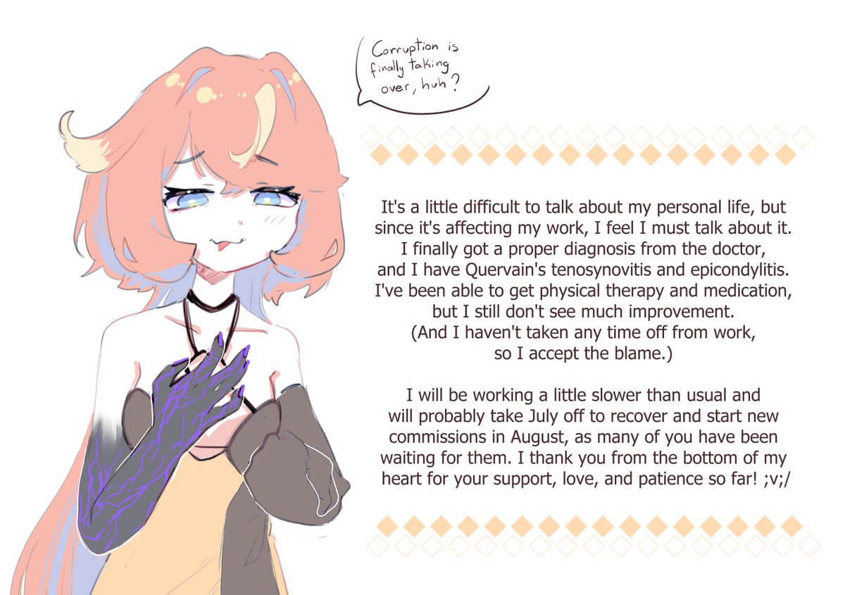 With all my heart, thank you for being so patient with me 
(〃'∀`)💜 