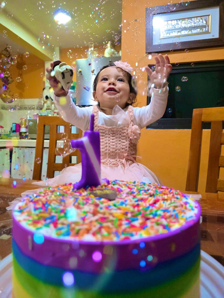 La__beibi's tweet photo. Feliz día amor de mi vida. 😍 🌈🥹❤️‍🩹 Ya un año de sentirme complementada con tu pequeño ser. 🥳🫧 https://t.co/956LhcKSqn