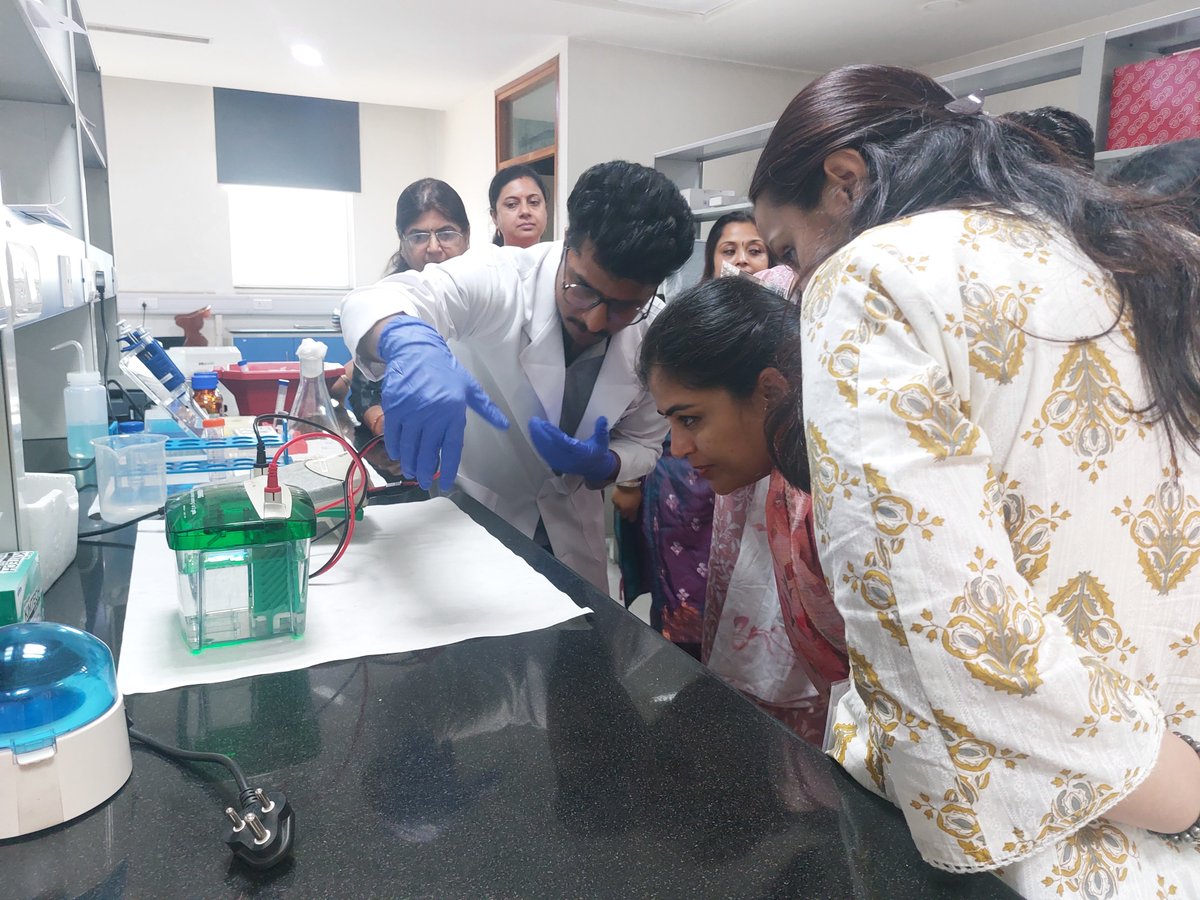 dls_snioe's tweet image. #OutreachEvent
We hosted a university-wide outreach event for school teachers of Classes 11 and 12 from across India on June 19✨
The event welcomed around 90 enthusiastic teachers who explored our cutting-edge labs and facilities.

#Outreach #TeacherEngagement #STEMEducation
