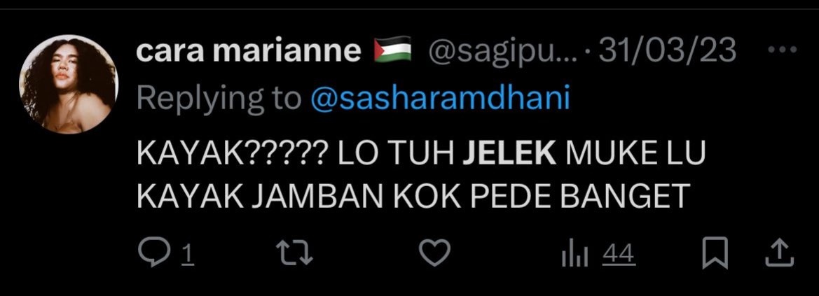beinghans's tweet photo. @txtdariyogaa @sagipussy setelah gw stalk orang jelek ini dia katanya pejuang kemanusiaan tapi congor sama ketikannya ga pernah disekolahin
@sagipussy sadar hey, lo itu jelek gausah ngata"in orang jelek
kalo udah jelek rupa jangan jelek sikap
sekali lagi JELEK!! daki lo sikatin!! https://t.co/NarFrHSQbD