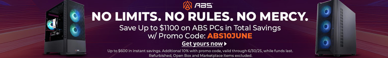 🎉 Save big on ABS PCs with Newegg's June promo!
😆 Get up to $1100 off with code: ABS10JUNE. ⏳ Offer ends 6/30/25.
👉 Shop now: https://www.coupert/store/newegg.com
Use Coupert for more savings! #NeweggDeals #JuneSavings #ABSPCs #Coupert #SaveBig