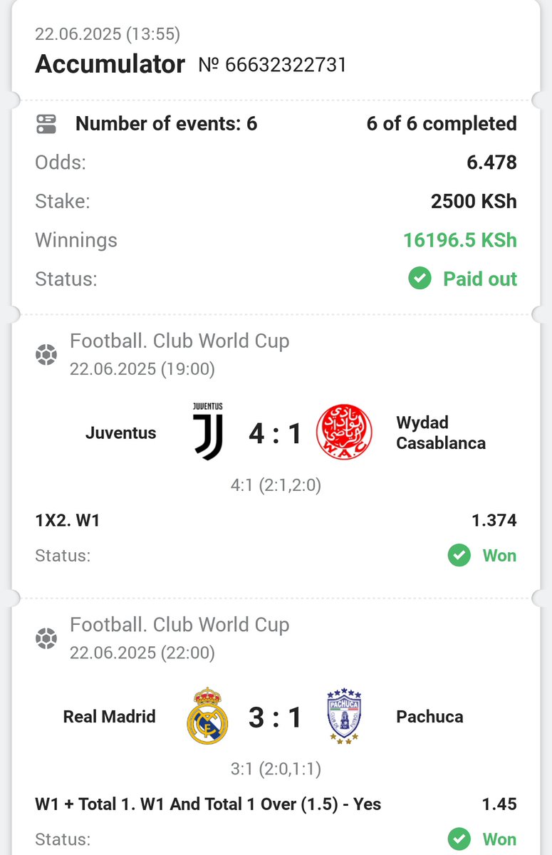 We won🔥💯
Congrats to you all
Naleta za leo asap