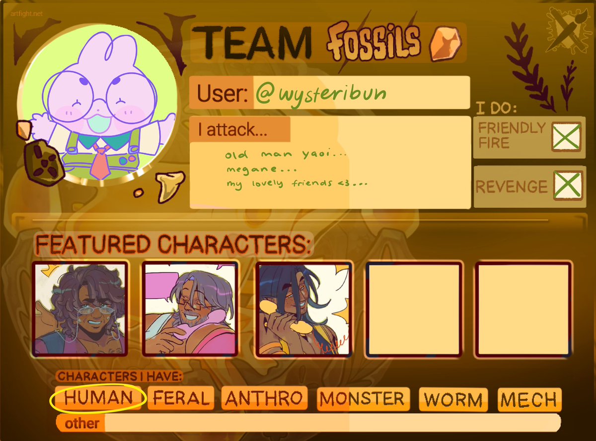 me and my fossils....