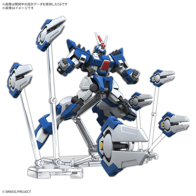 「『スパロボOG』よりプラモデル「HG アシュセイヴァー」パッケージ画像公開!ソー」|⚡Game*Spark⚡のイラスト