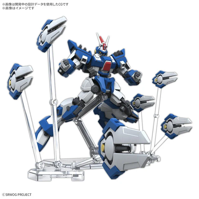 『スパロボOG』よりプラモデル「HG アシュセイヴァー」パッケージ画像公開!ソードブレイカーの先端は展開可能、射出状態のディスプレイがクール